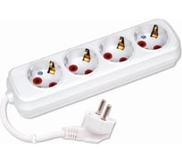 Удлинитель Horoz Electric на 4 гнезда, с заземлением, 10m (3_1) 200-410-401 HRZ00001523