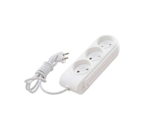 Удлинитель Makel 3х5м, без заземления, 10А, защитные шторки N3010061