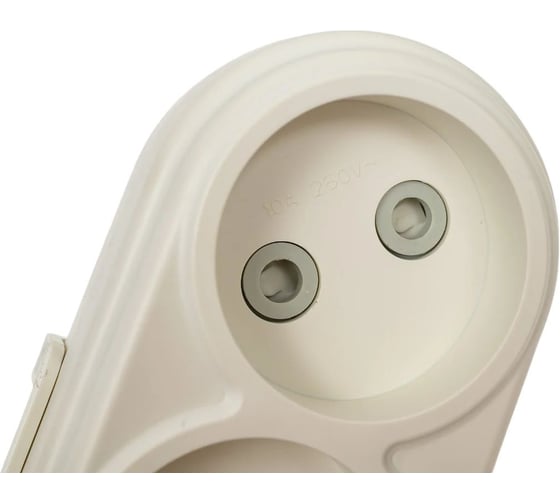 Удлинитель Makel 3х5м, без заземления, 10А, защитные шторки N3010061