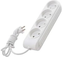 Удлинитель Makel 4х2м, без заземления, 10А, защитные шторки N4010031