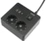 Бытовой удлинитель Power Cube, 2р с/з вык.,3USB, 3500 Вт, 16А, 1.9 м, 3x1,0 (черный) квадрат, PC-1B-2M 2