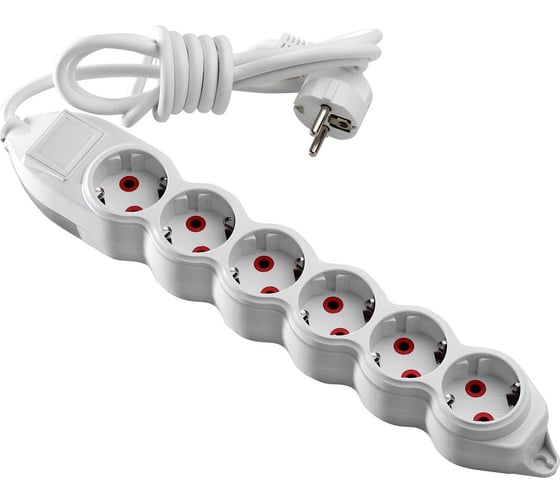 Удлинитель MONO ELECTRIC Orion 6 гнезда, 3 м, с заземлением 150-010001-613 1