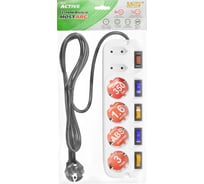 Сетевой фильтр MOST ARG 3м, белый ARG-б 3м