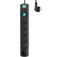 Сетевой фильтр MOST RG-16А 3 м, черный RG-16А-ч 3м