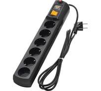 Сетевой фильтр MOST H6 2м, черный Н6-Ч 2м