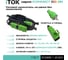 Силовой удлинитель iTOK тип SUR серии iCONNECT COLOR на рамке без земли КГтп-ХЛ 2x1,5 мм 4 гнезда IP54 ГОСТ цвет зеленый 15 м i-CONNECT-COLOR-SUR-KG-215-4-54-15-GREEN 4