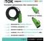 Удлинитель силовой iTOK тип SU серии iCONNECT COLOR без земли ПВС 2x1,5 мм 4 гнезда IP54 ГОСТ цвет зеленый 7 м i-CONNECT-COLOR-SU-PVS-215-4-54-7-GREEN 4