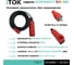 Удлинитель силовой iTOK тип SU серии iCONNECT COLOR без земли КГтп-ХЛ 2x1,5 мм 4 гнезда IP54 ГОСТ цвет красный 40 м i-CONNECT-COLOR-SU-KG-215-4-54-40-RED 2