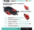 Силовой удлинитель iTOK тип SUR серии iCONNECT COLOR на рамке с заземлением КГтп-ХЛ 3x1,5 мм 2 гнезда IP54 ГОСТ цвет красный 20 м i-CONNECT-COLOR-SUR-KG-315-2-54-20-RED 2