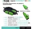 Силовой удлинитель iTOK тип SUR серии iCONNECT COLOR на рамке с заземлением ПВС 3x1,5 мм 4 гнезда IP54 ГОСТ цвет зеленый 30 м i-CONNECT-COLOR-SUR-PVS-315-4-54-30-GREEN 4