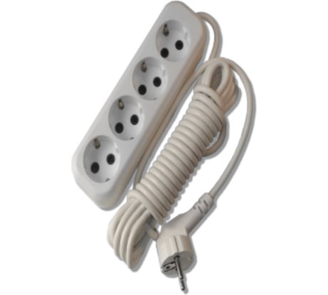 Сетевой удлинитель V.I.-Tok У4-Е 4-х розеточный с заземлением 10м 41010