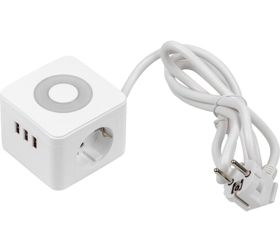 Удлинитель Uniel S-GCD2-1,5SBU WHITE UL-00011249