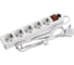 Сетевой фильтр STAYER MASTER электрический, 5 гнезд, максимальная мощность 2200 Вт, 1.5м 55066-1.5 2