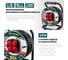 Силовой удлинитель на стальной катушке KRAFTOOL K-325, 50м, 4000Вт, IP44 55086-50 2