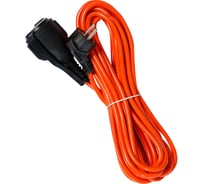 Удлинитель силовой Smartbuy с вилкой и розеткой 2P+PE/7 метров 3x1,0мм2 10А/2,2кВт IP44 SBE-16-1-40-F