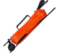 Удлинитель на рамке Smartbuy с вилкой и розеткой 2P+PE/10 метров 3x1,0мм2 10А/2,2кВт IP44 SBE-16-1-50-F