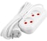 Удлинитель STEKKER 2 гнезда б/з 2x0,75, 1,8 м , серия Home HM01-20-02 ,Ух-10 39201 3