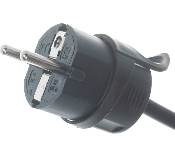 Удлинитель на катушке HEDI 10 метров, 4 розетки IP20 H05VV-F 3Х1,5 синий KBB10T