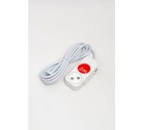 Удлинитель ELBI Myra 2вх с защитными шторками 2м (2x1) 527-010202-230