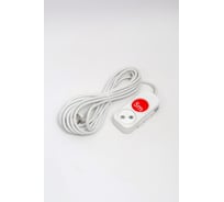 Удлинитель ELBI Myra 2вх с защитными шторками 5м (2x0,75) 527-010205-250