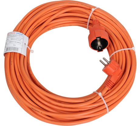 Силовой удлинитель MTG с муфтой 20м 3x0,75мм2 29651
