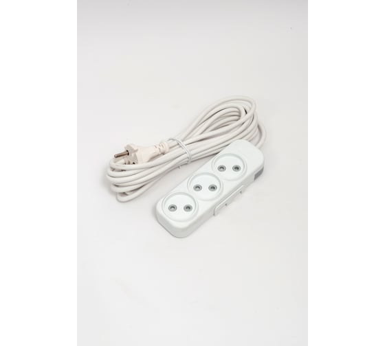 Удлинитель ELBI Myra 3 гнезда, с защитными шторками, 5м, 2x0,75 527-010205-350 1