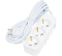 Удлинитель ELBI Myra с заземлением, 3 гнезда, с защитными шторками, 3м, 3x1,5 527-010203-321