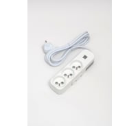 Удлинитель ELBI Myra 3 гнезда, с защитными шторками, USB, UPS, 2м, 3x1,5 527-010202-326