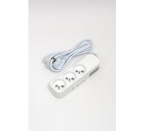 Удлинитель ELBI Myra 3 гнезда, с защитными шторками, UPS, 2m, 3x1 527-010202-314