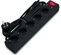 Сетевой фильтр Союз ПВС 3*0,75 3м черный премиум упаковка 1336К