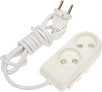 Удлинитель Makel 2х2м без заземления 10А защитные шторки N2010031