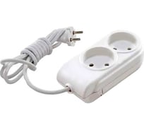 Удлинитель Makel 2х5м без заземления 10А защитные шторки N2010061