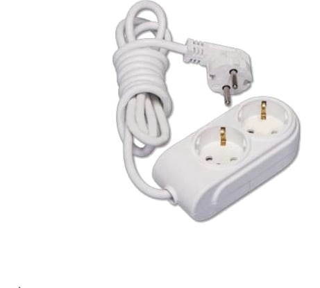 Удлинитель Makel 2х5м с заземлением 16А защитные шторки N2210063