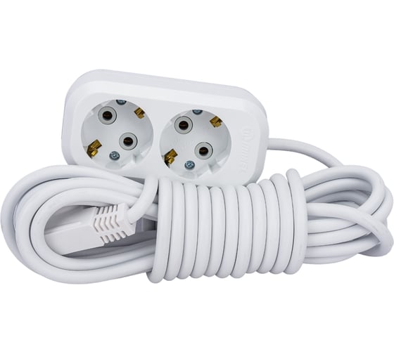 Удлинитель Makel 2х5м с заземлением 16А IP20 MGP114