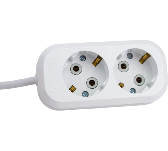 Удлинитель Makel 2х5м с заземлением 16А IP20 MGP114