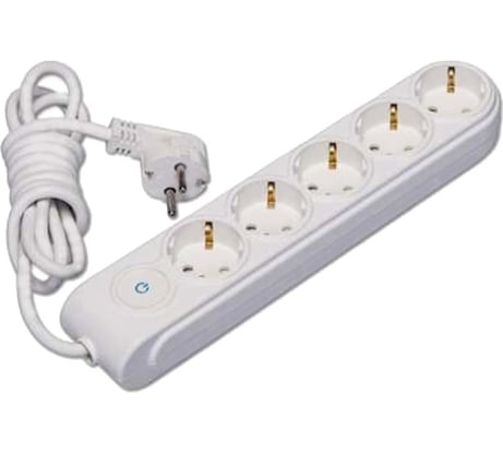 Удлинитель Makel 5х3м с заземлением 16А защитные шторки N5310043