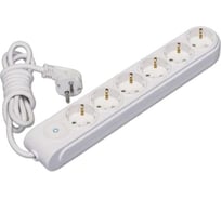 Удлинитель Makel 6х2м с заземлением 16А защитные шторки N6310033