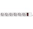 Сетевой фильтр EKF 6x5м, 10А/2.2кВт, с выключателем, c/з, ПВС, 3х0.75, Блокбастер, PROxima UFP10-375-6-05 2