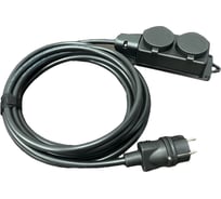 Удлинитель силовой iTOK тип SU, серии iCONNECT с заземлением, КГтп-ХЛ 3x2,5 мм, 2 гнезда, IP44, ГОСТ, 10 м i-CONNECT-SU-KG-325-2-44-10