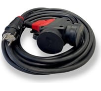 Удлинитель силовой iTOK тип SU, серии iCONNECT PRO, с заземлением, ПВС 3x1,5 мм, 3 гнезда, IP44, ГОСТ, 10 м i-CONNECT-PRO-SU-PVS-315-3-44-10