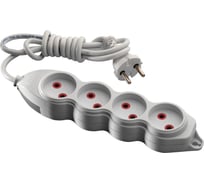 Удлинитель MONO ELECTRIC Orion 4 гнезда 3 метра без заземления 150-010003-403