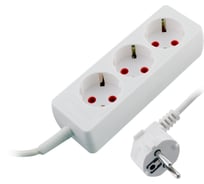 Удлинитель с заземлением СТАРТ 3 розетки, 1 метр, С/УД S 3x1-Z/Р16-012