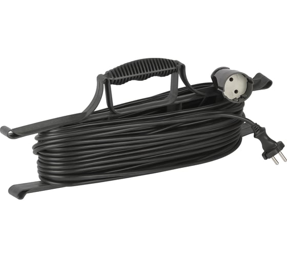 Удлинитель силовой Intro UF15002x1.5 на рамке без заземления 1 розетка 50м ПВС 2x1.5мм2 Б0064574