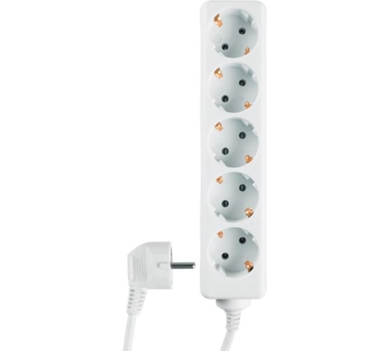 Удлинитель JazzWay EX- 05G-500 5 розеток, 5,0 м., заземление 3326166