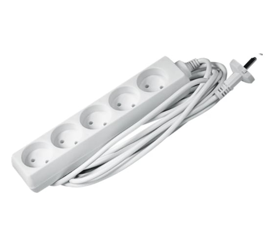 Удлинитель JazzWay EX- 05-500 5 розеток, 5,0 м. 5004481