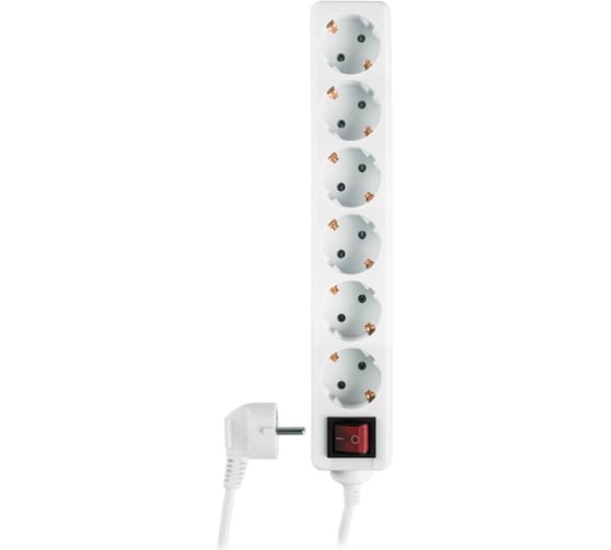 Удлинитель EJazzWay X-06GS-500 6 розеток, 5.0 м., заземление, включатель 3326197