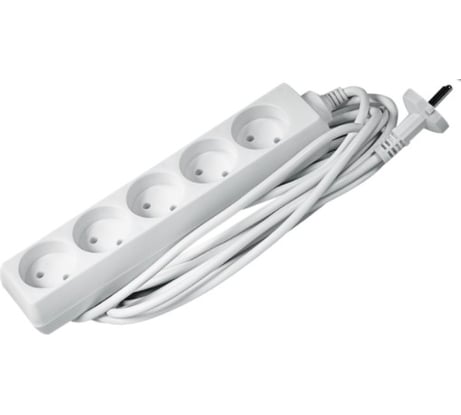 Удлинитель JazzWay 5х7м 16А EX-05-700 3.5кВт ПВС 2х1 IP20 2852502