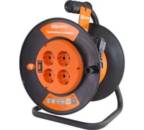 Силовой удлинитель TDM ELECTRIC УК10-004 4 места, 50 м, ПВС 2х1,0 SQ1301-0523