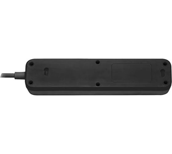 Сетевой фильтр PERFEO POWER STREAM, 2500W, 1,5м, 3 розетки, черный. 30016428