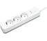 Сетевой фильтр Perfeo POWER STREAM, 2500W, 1,5м, 3 розетки, белый. 30016425 1